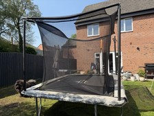 Rectangular Trampoline and Enclosure Set 10ft x 8ft