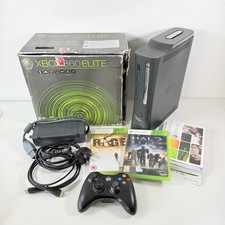Microsoft Xbox 360 Elite 120GB Matte  Console, Controller, Games, Bundle Boxed