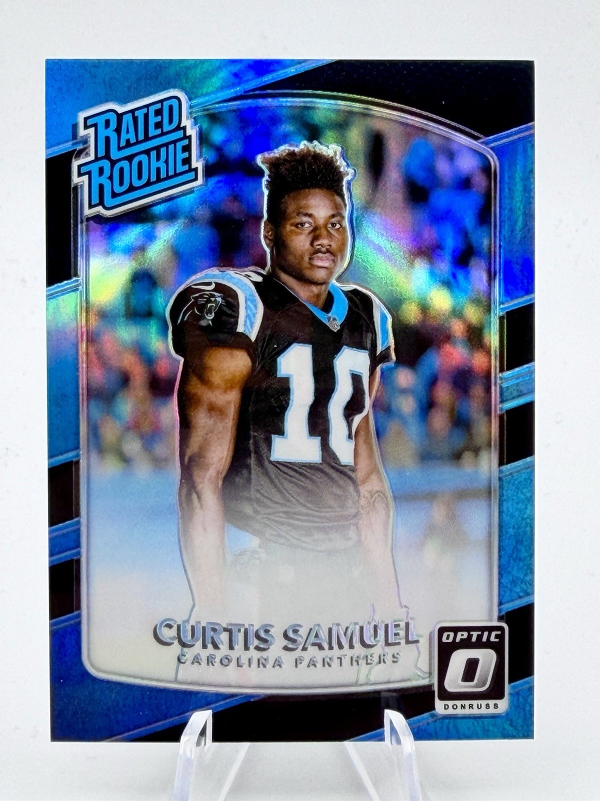 2017 Donruss Optic Rated Rookie Curtis Samuel #196 Black 11/25 Panthers A2