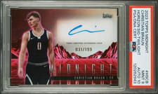 2023 Topps Midnight —Horizon Twilight#199— Christian Braun — MINT PSA 9, AUTO 10