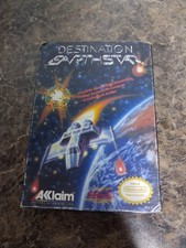Destination Earthstar (Nintendo NES) Complete in Box CIB w/ Manual