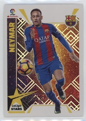 2017-18 Panini Colecciones Este Liga Stickers La Liga Stars Neymar Jr #17 0t48
