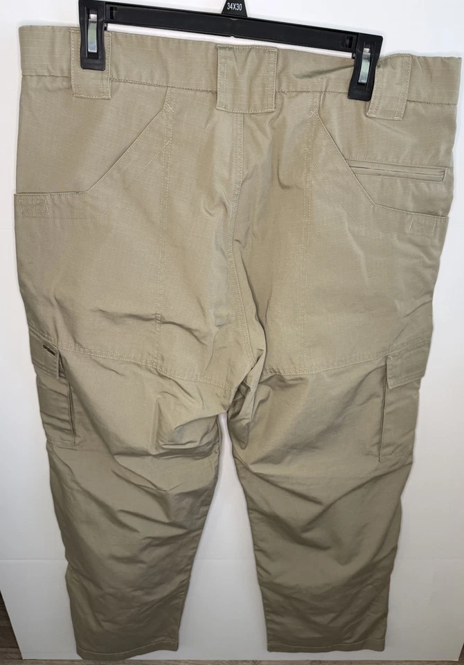 BLACKHAWK! Pantalones cargo tácticos para hombre 38x30 caqui utilitarios envío rápido Foto 2 de 4