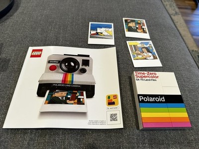 LEGO Ideas: Polaroid Onestep Sx-70 Camera (21345) 100% Complete w/Manual
