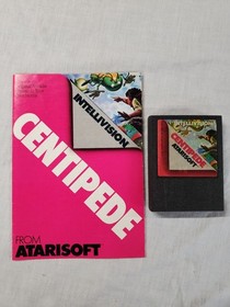 Intellivision Centipede (Atarisoft) Complete In Box CIB 