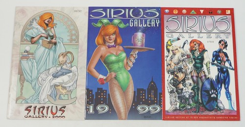 Sirius Gallery #1-3 VF/NM complete series - Joe Linsner Drew Hayes Jill Thompson