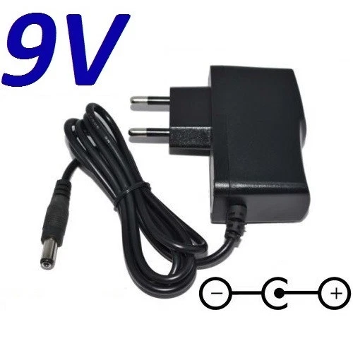 Cargador Corriente 9V Reemplazo Bicicleta Eliptica Domyos VE 710 Recambio - Imagen 1 de 1