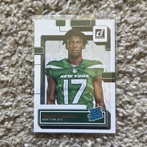 2022 Panini Donruss - Rated Rookie Canvas #306 Garrett Wilson (RC)