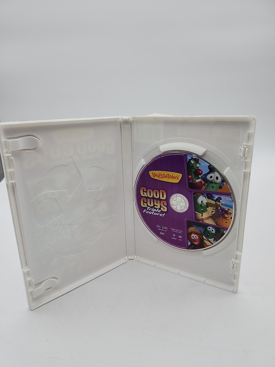 DVD Veggietales Triple Good Guys Dave Giant Pickle Josh Big