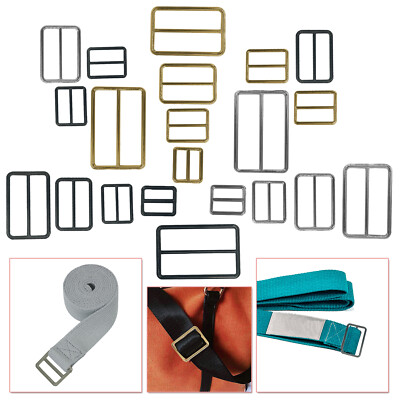 20-50 mm Tri-Glide verstellbare Gurtschnalle für Gurtband Leder Handwerk Gürtelschnalle