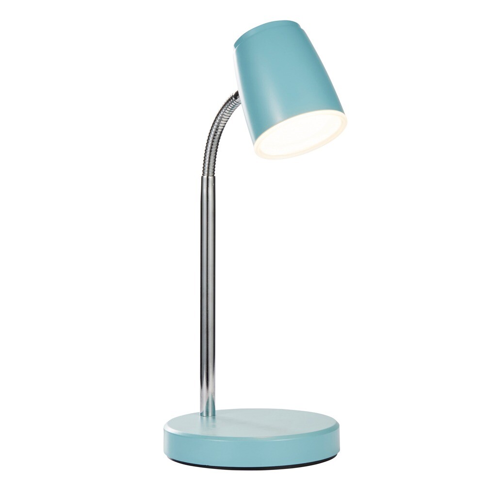 Litecraft Glow Table Lamp 3.5 Watt Integrated LED Children's Task Light - Blue