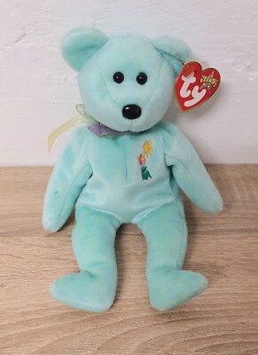 Teddy Bär Bear Ty Beanie Ariel 21 cm Top Zustand Vintage Original