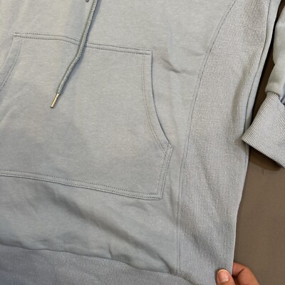 oversized hoodie dress fashion nova Vestido Play By Play Hoodie - Gris Suave