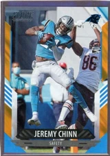 2021 Panini Score Jeremy Chinn #205 Lava /575 - Carolina Panthers 🔵⚪