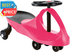 Wiggle Car Ride on Toy No Batteries Gears or Pedals Twist Swivel Go Outdoor...