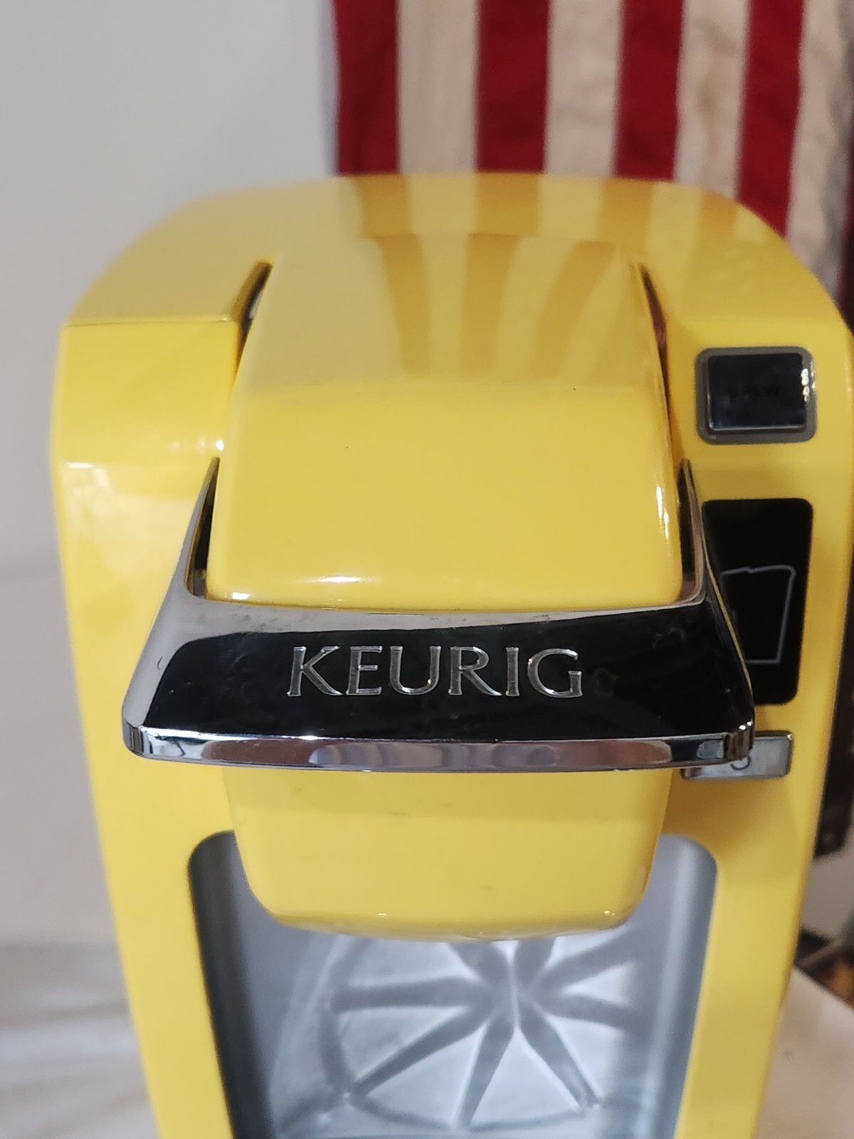 Keurig K10 Single Serve Coffee Maker KCUP Lambo Yellow And Chrome eBay
