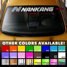 NANKANG TYRE FREE YOUR WAY Premium Windshield Banner Vinyl Decal Sticker 40x4.8"
