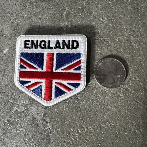 🔥 UK FLAG PATCH UNION JACK Great Britain ENGLAND Badge EMBLEM VELCRO® Hook Loop - Picture 3 of 4