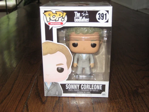 Funko Pop! Movies The Godfather Sonny Corleone 391! New- In protector-Box Damage