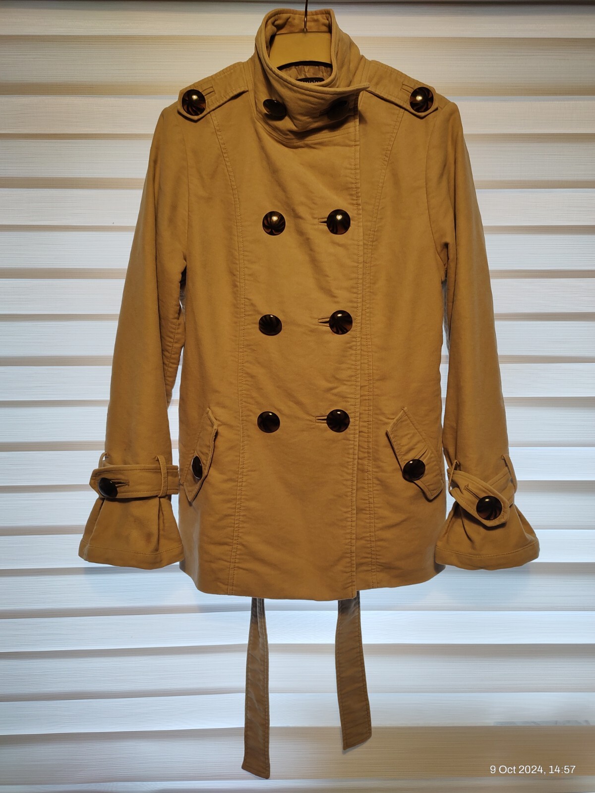 Principles Petite Camel Coat - image 3