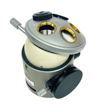 Olympus 5 Position Microscope Objective Turret Nosepiece w/ 1.2x Camera Adapter