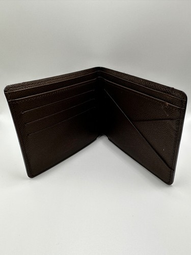 Authentic Louis Vuitton Mens Slender Wallet Brown Damier - 第 3/3 張圖片