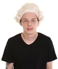 Judge Colonial Wig, Long Wave Halloween Costume Wig, Anime Cosplay Wig, Blonde