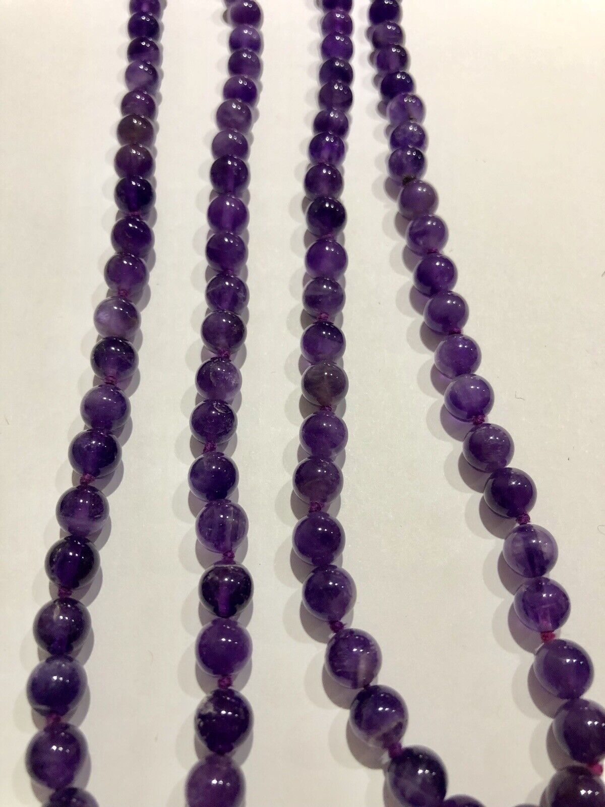 18” Necklace Amethyst - image 2