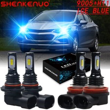 For Chevy Cruze 2016-2019 4PC 9005 H11 Front ...