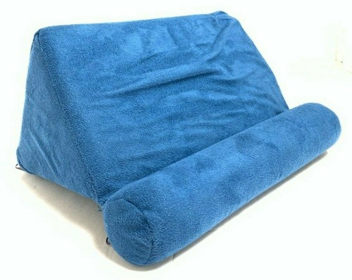Tablet Sofa Lap Cushion Blue Tablet, Keyboard and eReader or Laptop Holder Stand - 第 1/8 張圖片