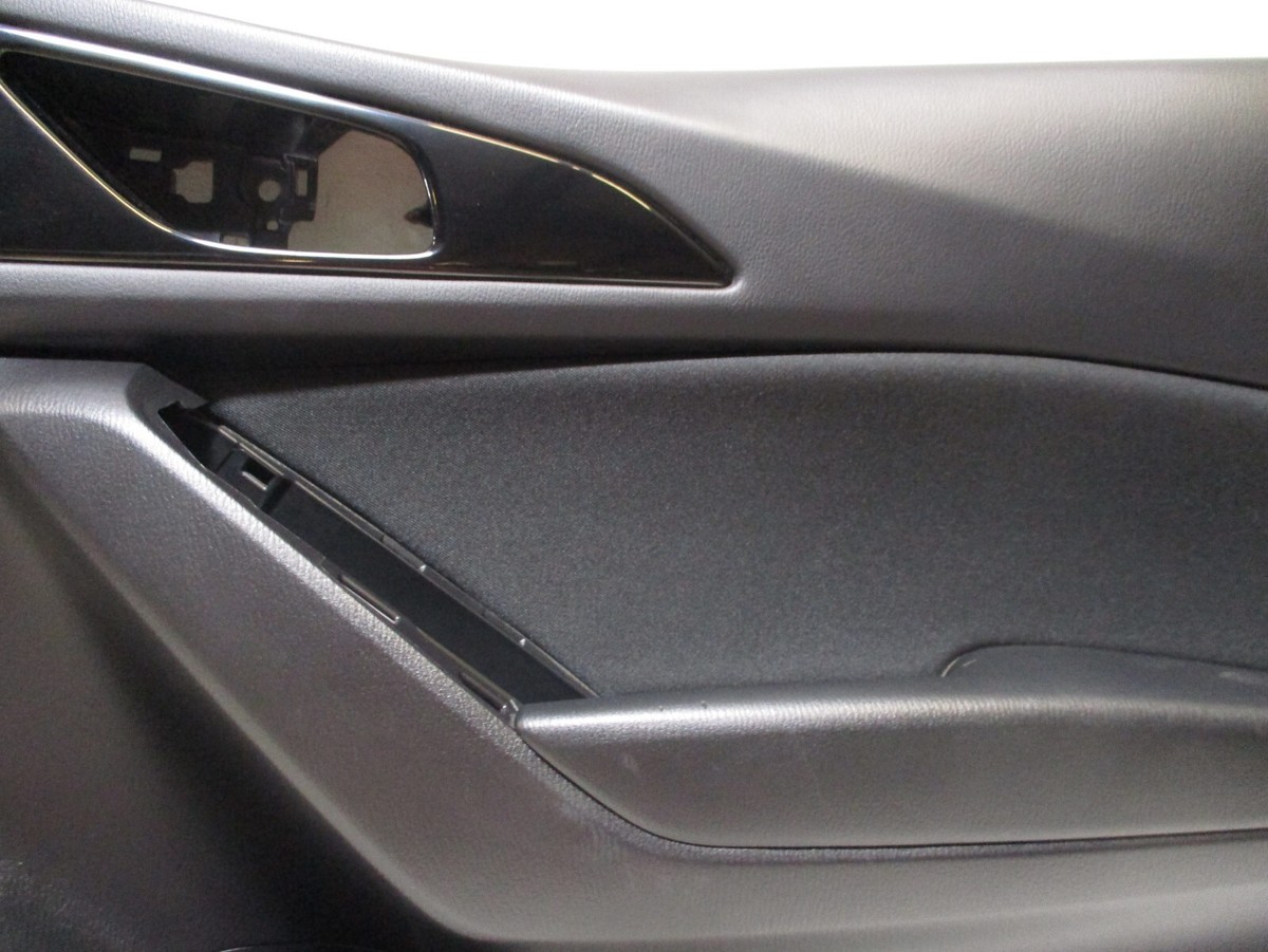 New OEM Door Trim Panel Front Mazda3 RH 2014-2016 Black BHN9-68