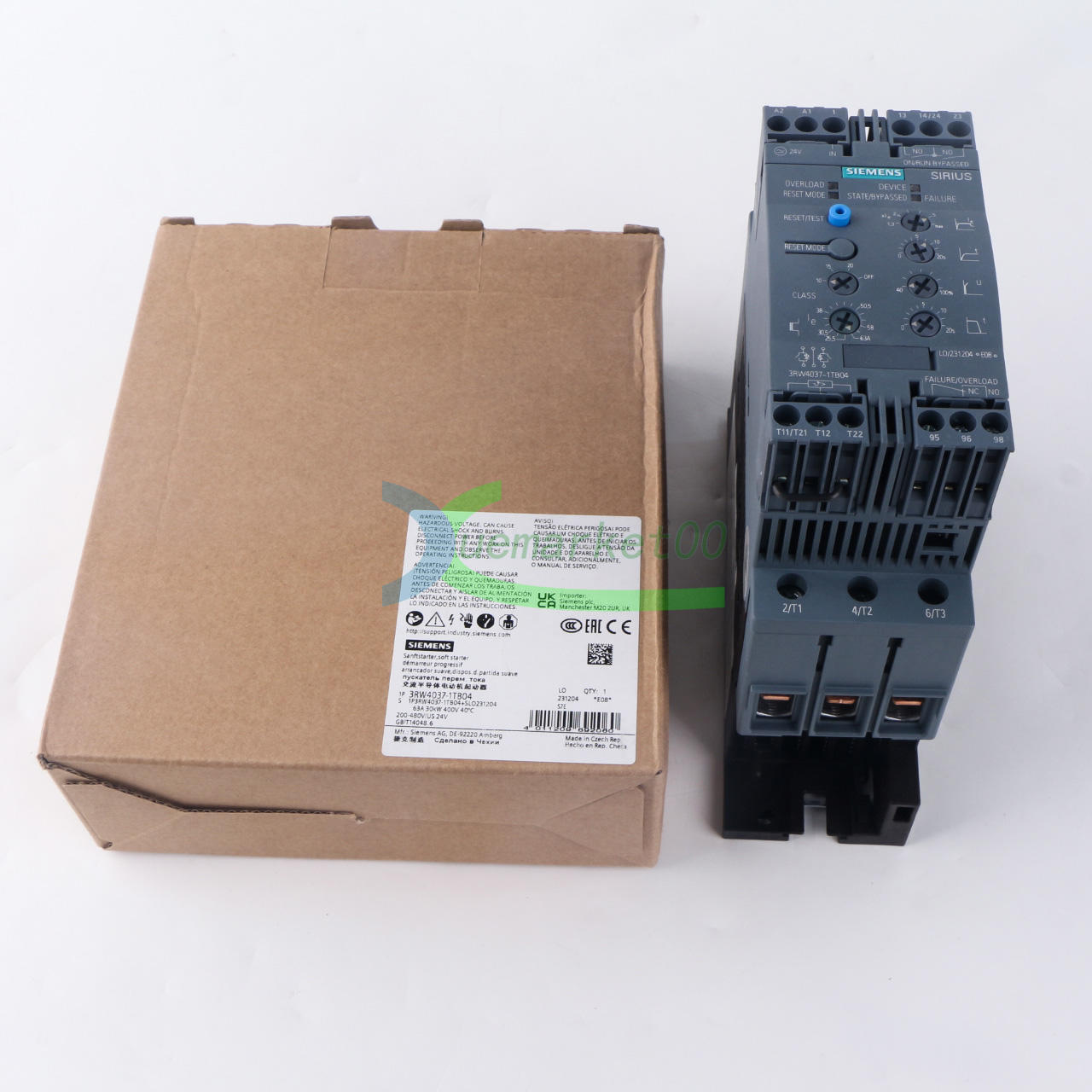 ONE NEW   3RW4037-1TB04   Soft Starter #A6-4