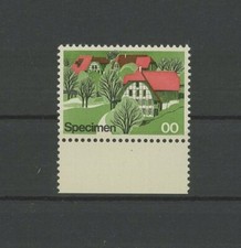 SCHWEIZ SPECIMEN ESSAY PROOF PRUEBA TEST ** MNH h6657