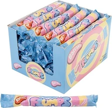 Barratt Flumps Marshmallow Stick Individually Wrapped Barratt 50 x 20g Sticks
