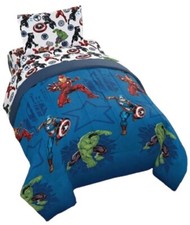 Marvel Avengers "Jump Start" Kids Twin Bed Set-W7513606835