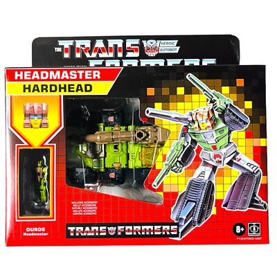 Transformers Headmasters Hardhead Exclusive Titans Return G1 Vintage Inspired