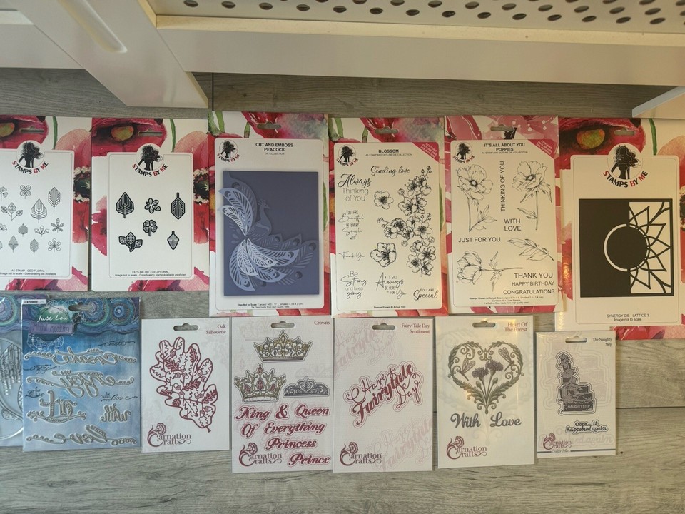 Fantastic Bundle Job Lot Card Making Craft Cards Embelishments New eBay