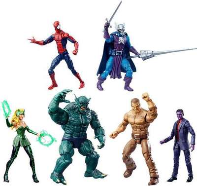 Marvel Legends The Raft Set 6 Figures SDCC 2016 Exclusive Purple