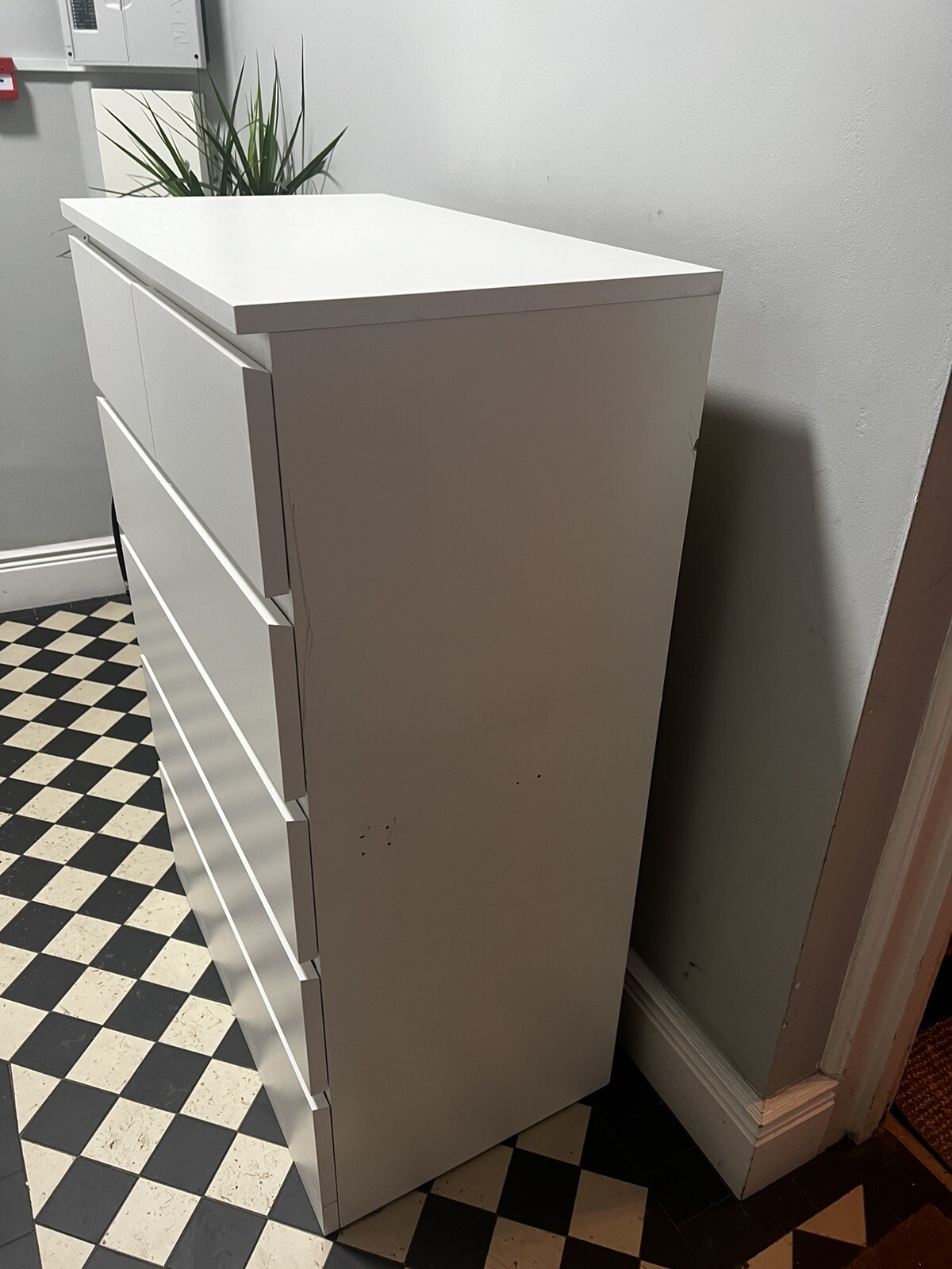 IKEA Malm Chest of 6 drawers 80x123cm eBay