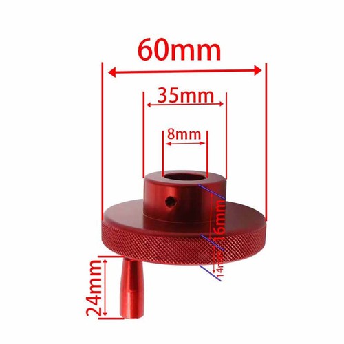 Hand Wheel 30/40/50/60/80mm Diameter Hole Dia M3~M8 for Lathes Milling Machine - Picture 79 of 102