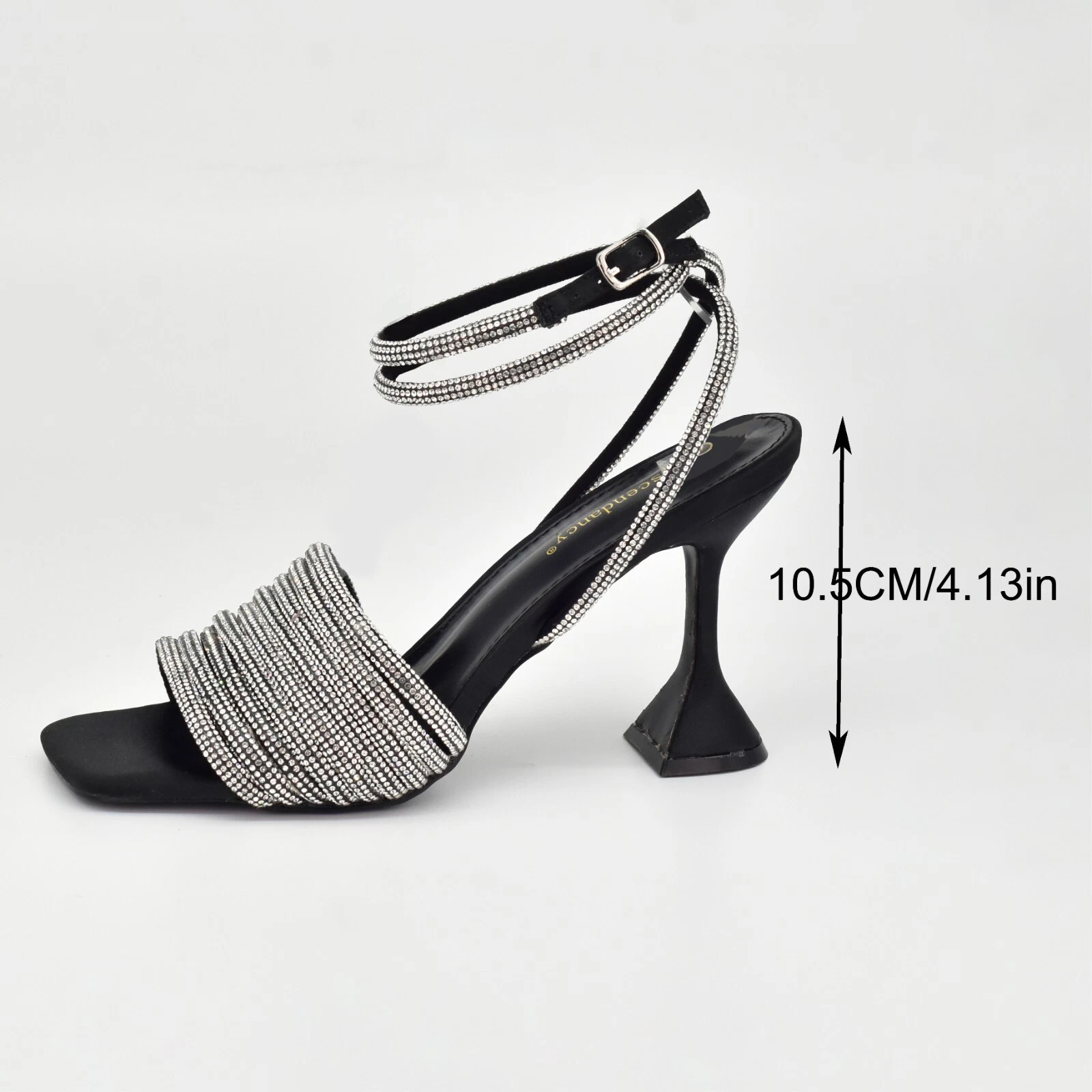 ADIDAS Sandali Moda Tacchi Alti 10 5 CM Scarpe Donna Casual Casa Matrimonio Festa 2024