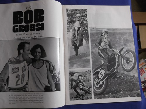 MOTOCROSS ACTION MAGAZINE-1974-VOL1 NO 1-U.S. STARS-SHORT PRINT-VINTAGE - Picture 3 of 6