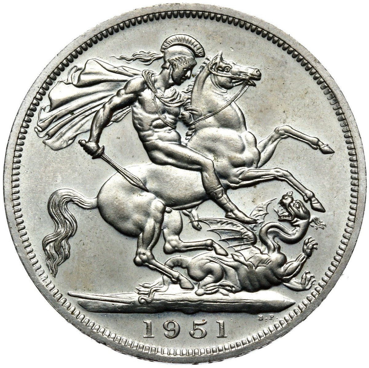 Great Britain - King George VI - Coin - 5 Shillings 1951