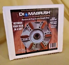DIAMABRUSH NEW 4/5" WOOD DECKS SIDING COARSE DIAMOND GRIT STRIPS 1000 SQ FT.