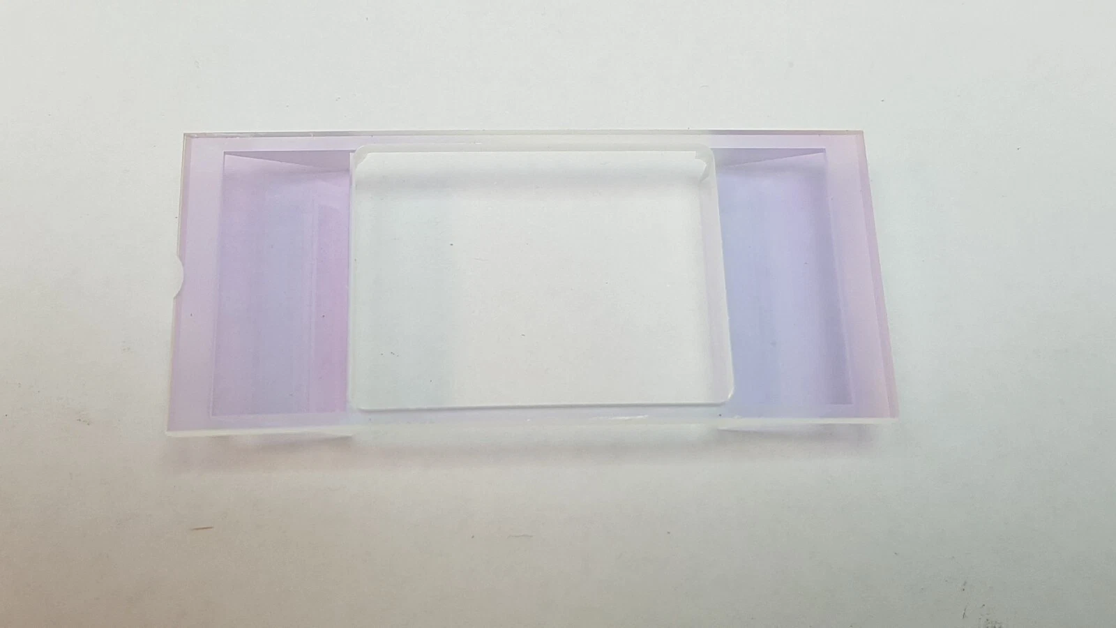 Top view of the rectangular Lumenis Fresnel lens 50-03324-00