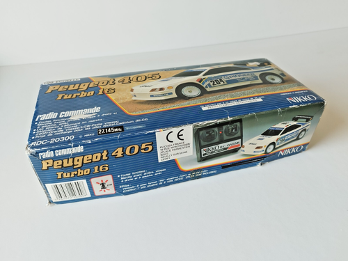 Nikko Peugeot 405 Turbo 16 radiocommandée TBE - Photo 23 sur 23