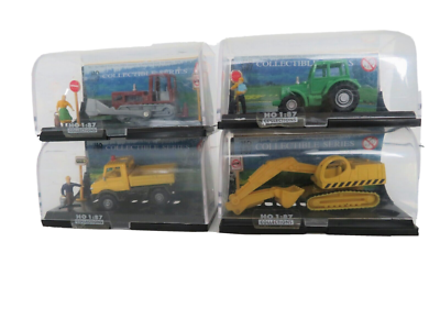 4 Smart Toys 1998 Collectible Series HO 1:87 in Plastic Containers