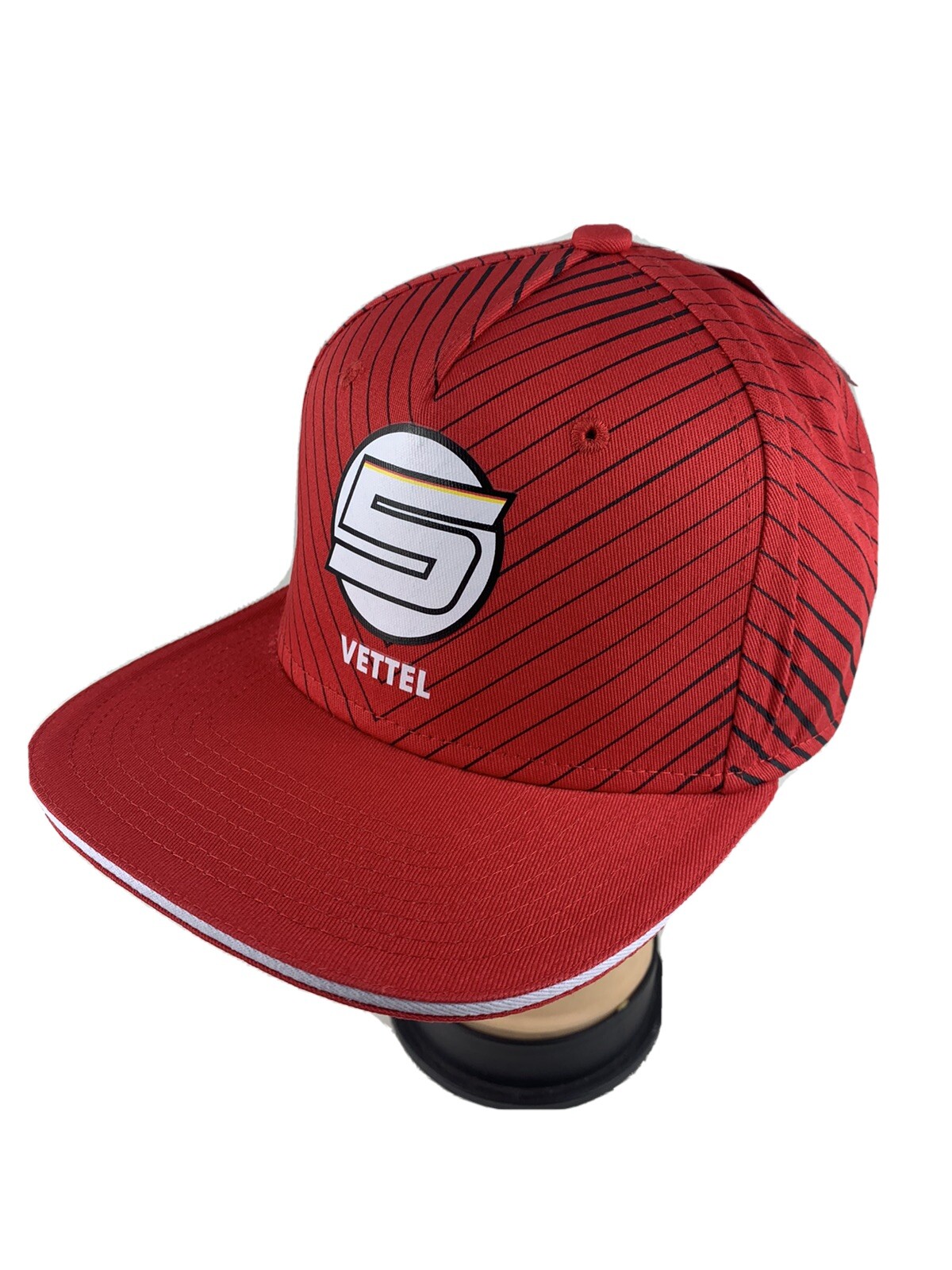 Ferrari F1 Puma Cap Vettel Nr.5 Basecap Schildmütze 58cm verstellbar Flatbrim