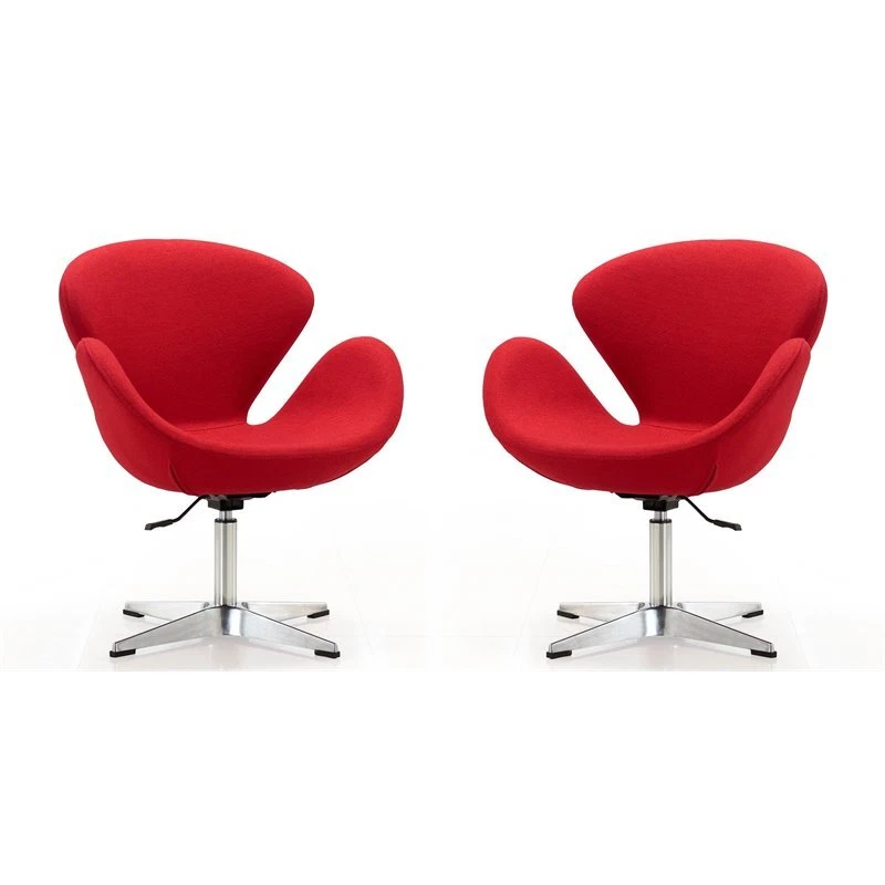 Raspberry accent chair sales