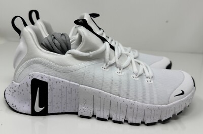 Nike Free Metcon White Black HQ3510 100 Women's Size 10